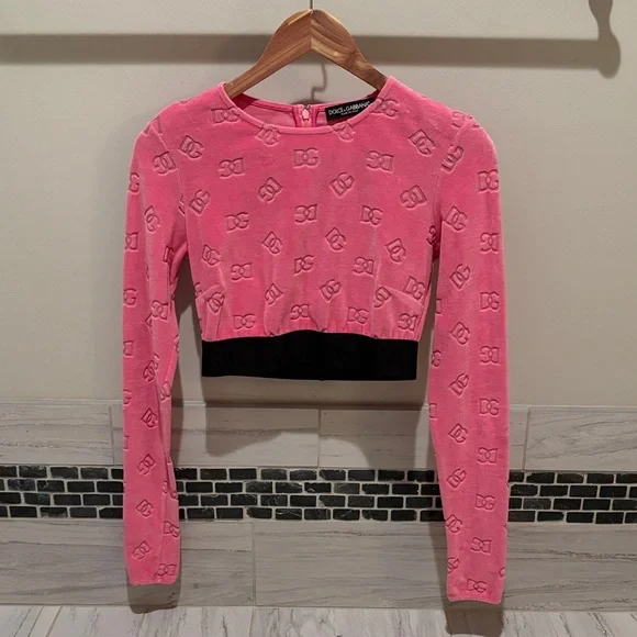 Dolce & Gabbana Crop Top long sleeve - Picture 5 of 6